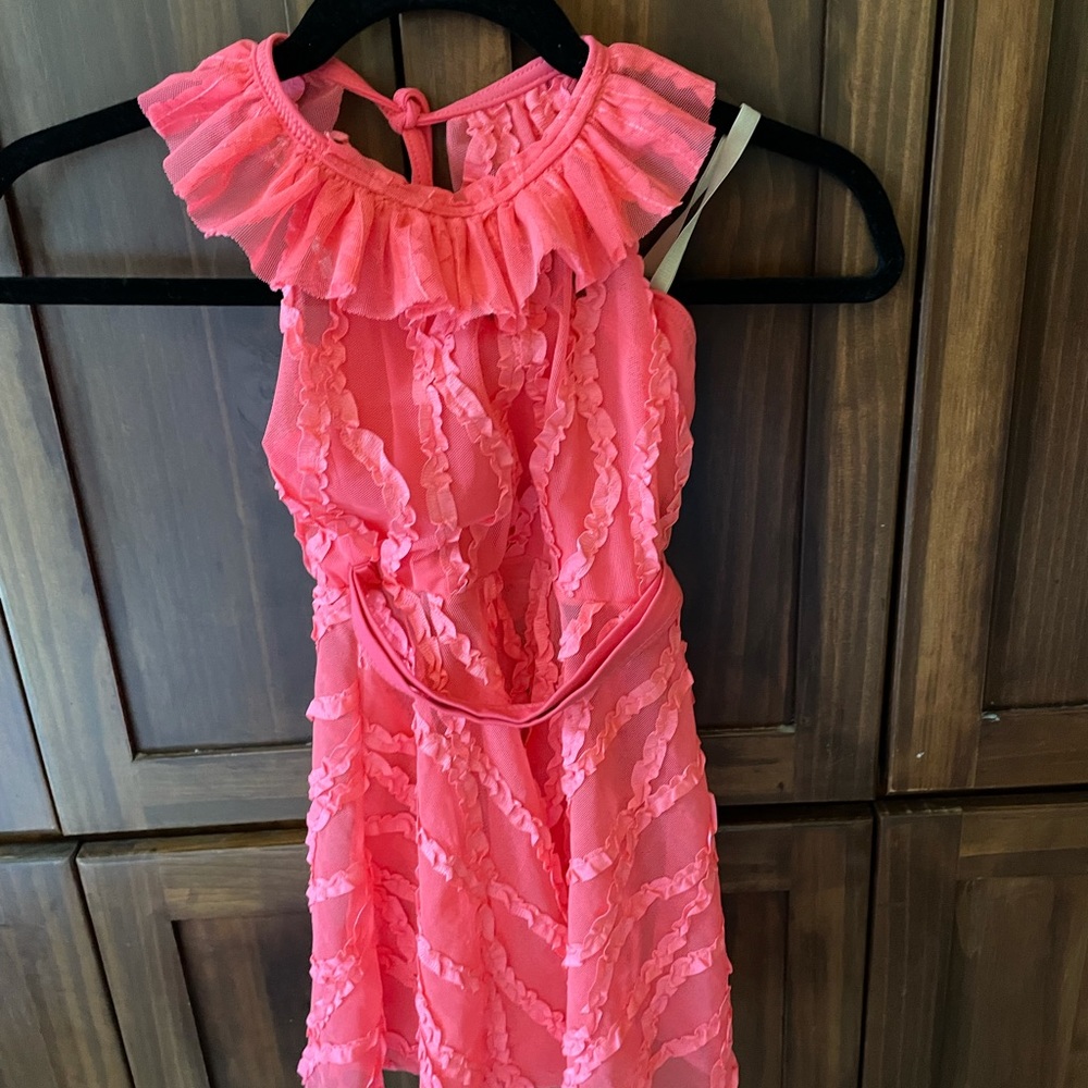 Sequin and ruffles